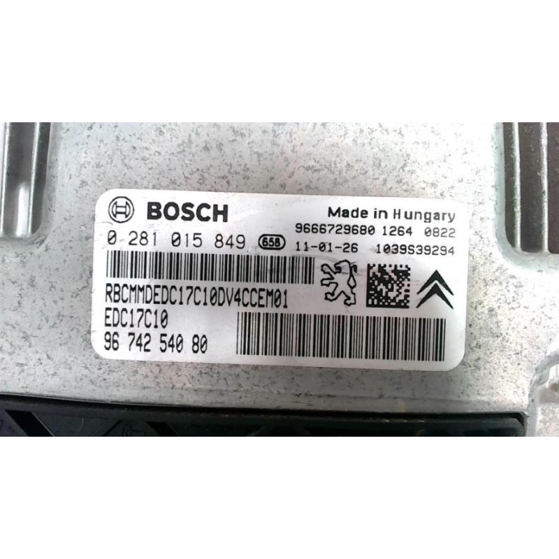 Calculateur CITROEN C3 2 PHASE 1 d’occasion
