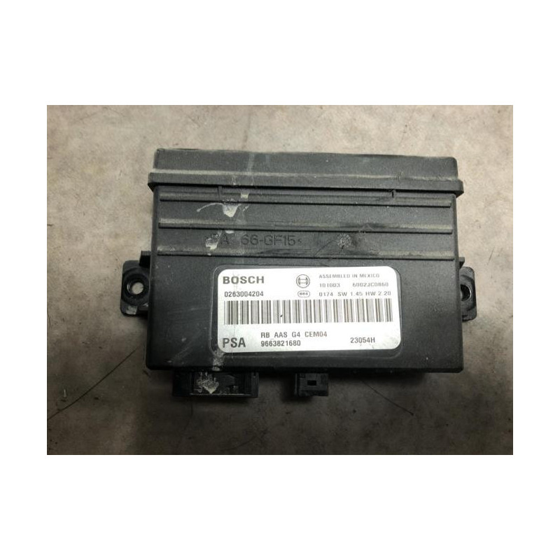 Boitier d'aide au stationnement CITROEN BERLINGO 2 PHASE 1 d’occasion