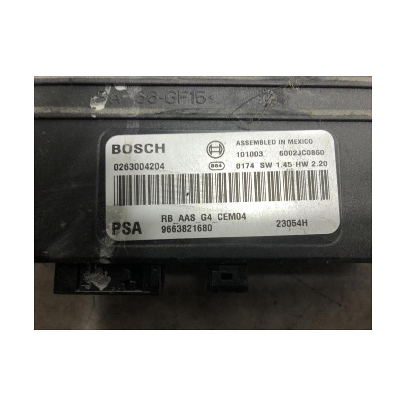 Boitier d'aide au stationnement CITROEN BERLINGO 2 PHASE 1 d’occasion