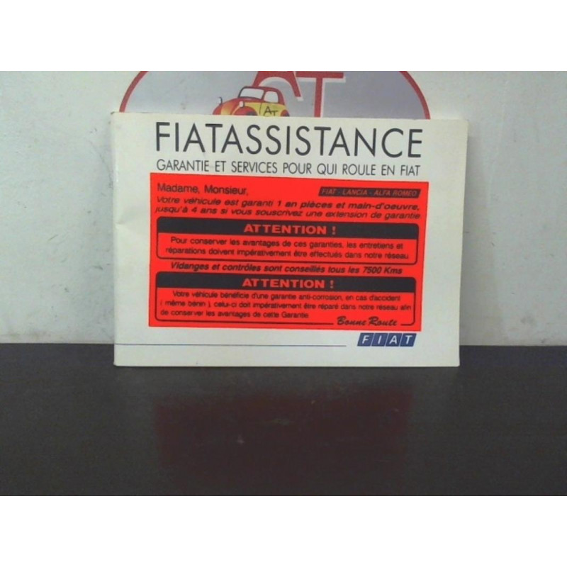 Notice d'utilisation FIAT  d’occasion