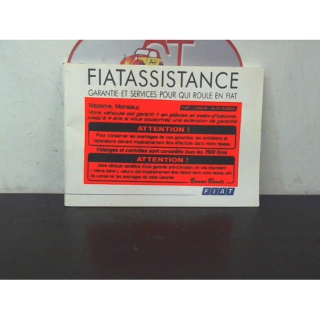 Notice d'utilisation FIAT  d’occasion