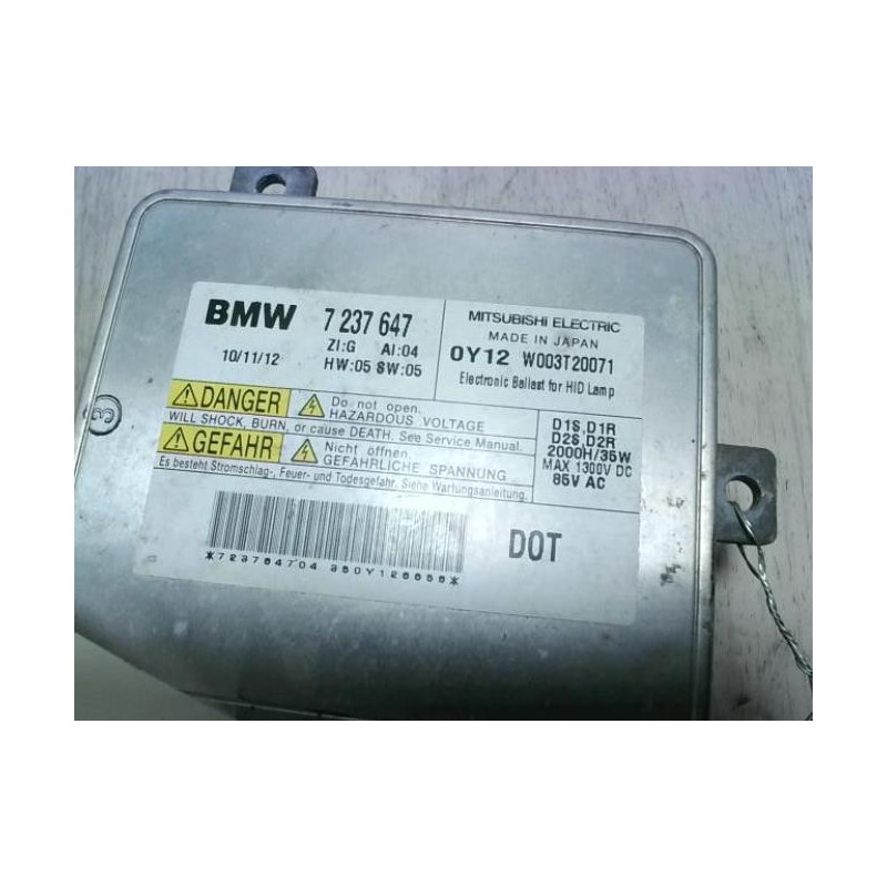 Boitier xenon BMW X1 E84 PHASE 1 d’occasion