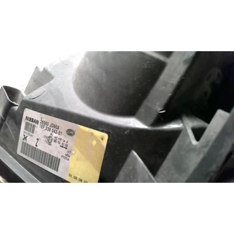 Optique avant principal gauche (feux)(phare) NISSAN QASHQAI 1 PHASE 1 d’occasion