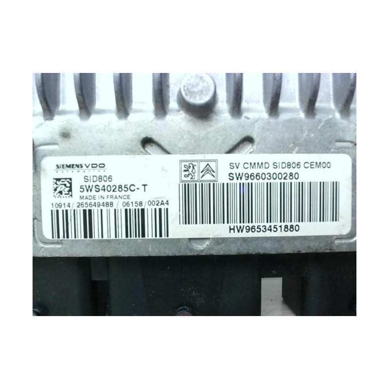 Calculateur CITROEN C3 1 PHASE 1 d’occasion