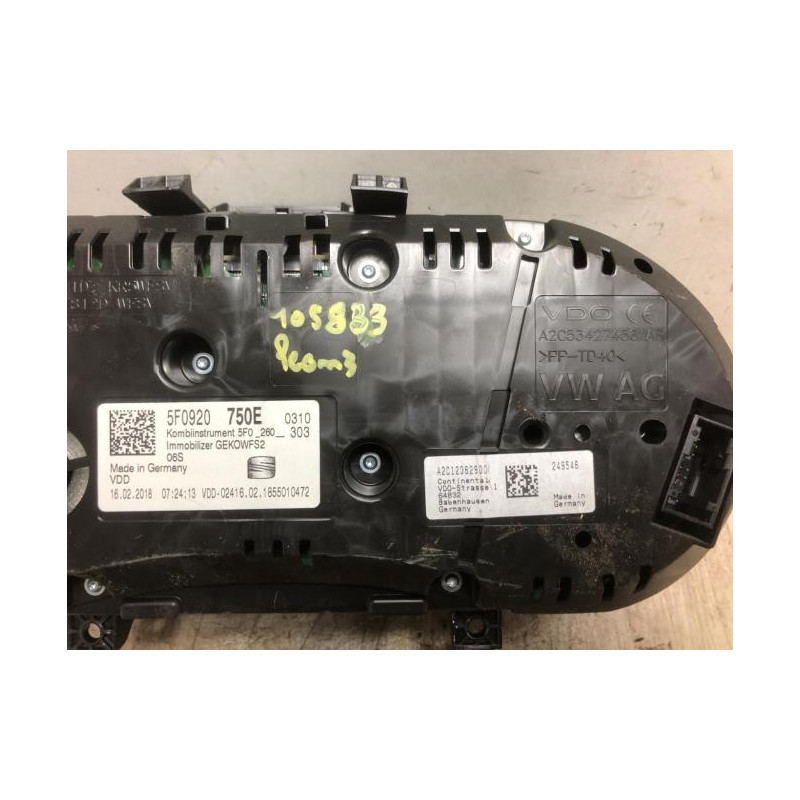 Compteur SEAT LEON 3 ST PHASE 2 BREAK d’occasion
