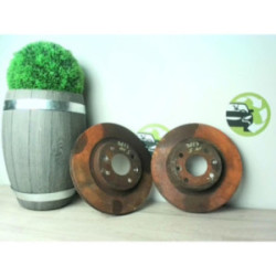 Paire de disques avant (freinage) RENAULT CLIO 2 PHASE 2 d’occasion