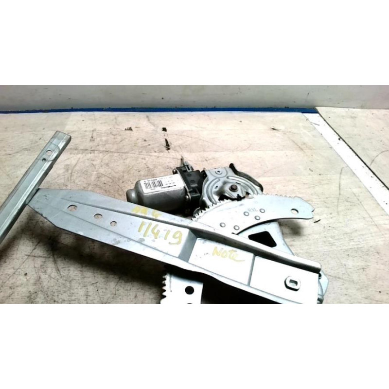 Mecanisme de leve vitre electrique arriere gauche NISSAN NOTE 1 PHASE 1 d’occasion
