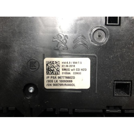 Commande autoradio PEUGEOT 308 2 PHASE 2 d’occasion