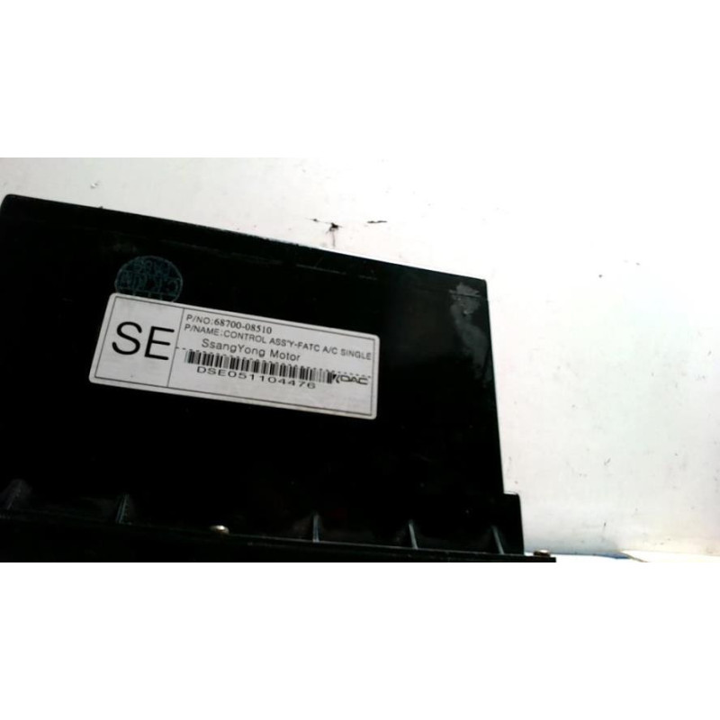 Commande chauffage SSANGYONG REXTON 1 PHASE 1 d’occasion