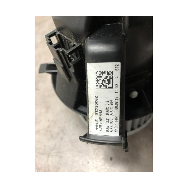 Ventilateur chauffage SMART FORTWO 3 COUPE d’occasion