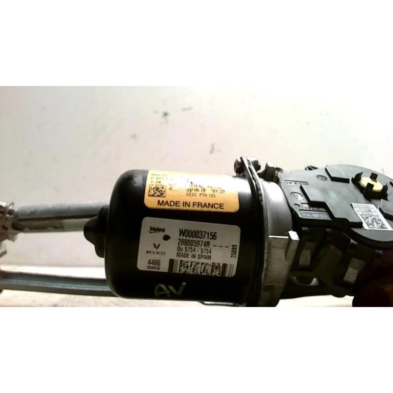 Mecanisme essuie glace avant RENAULT MEGANE 4 PHASE 1 d’occasion