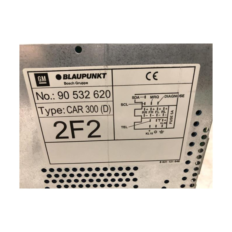 Autoradio d'origine OPEL ASTRA F PHASE 2 d’occasion