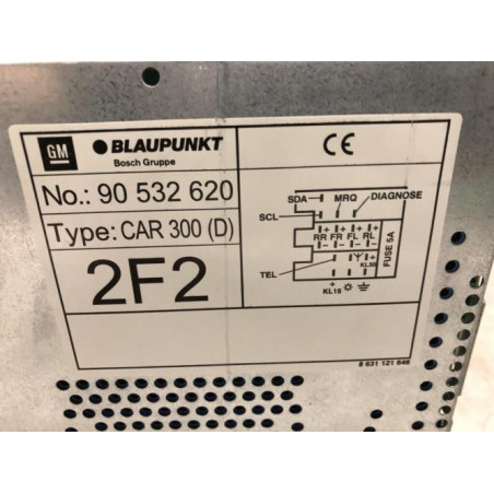 Autoradio d'origine OPEL ASTRA F PHASE 2 d’occasion