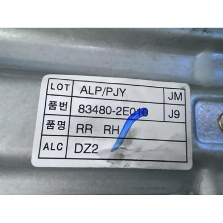 Mecanisme de leve vitre electrique arriere droit HYUNDAI TUCSON 1 d’occasion