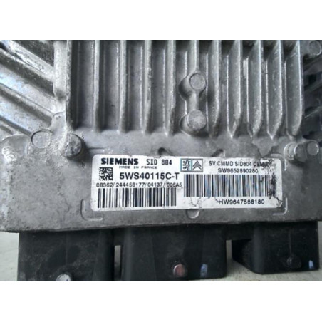 Calculateur CITROEN C3 1 PHASE 1 d’occasion