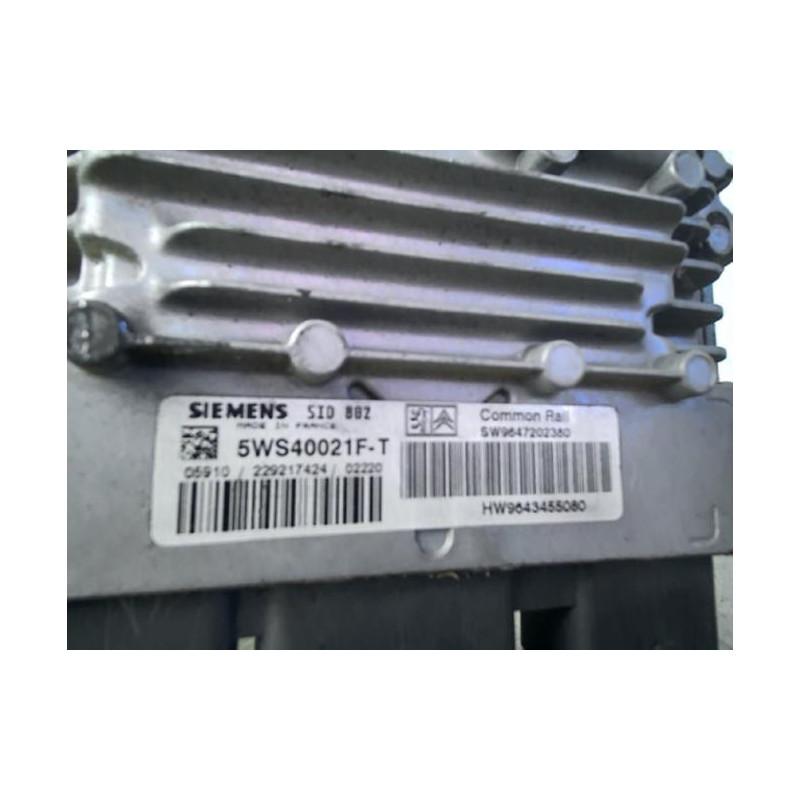 Calculateur CITROEN C3 1 PHASE 1 d’occasion