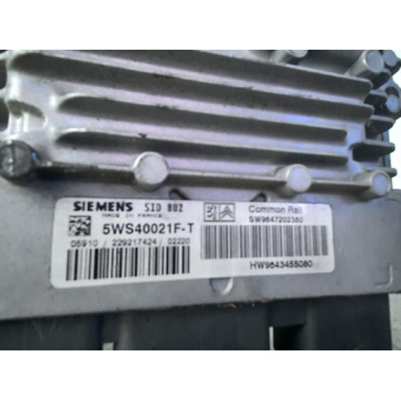 Calculateur CITROEN C3 1 PHASE 1 d’occasion