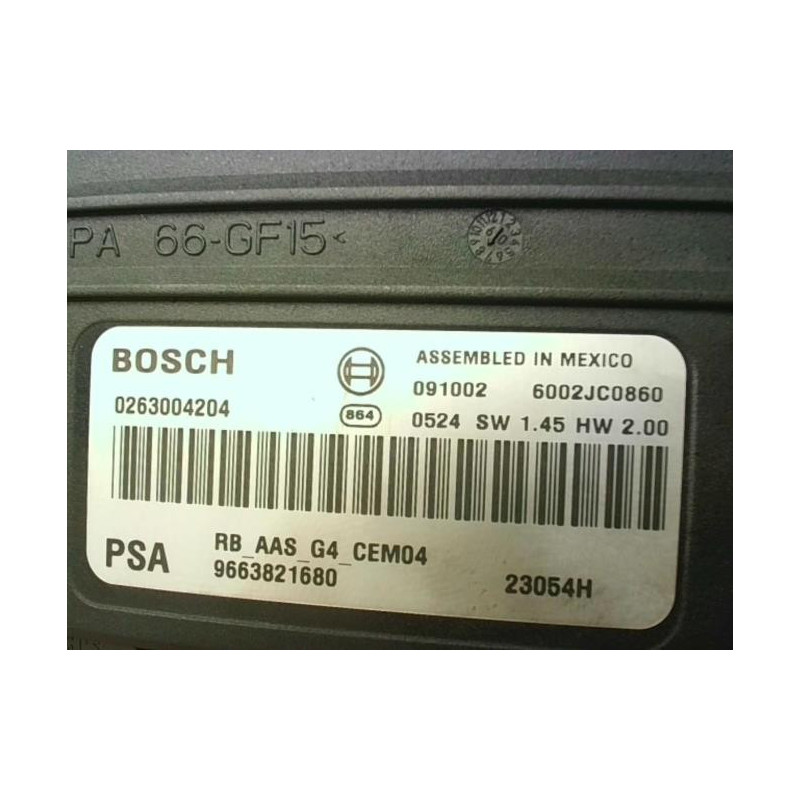 Boitier d'aide au stationnement CITROEN C3 PICASSO PHASE 1 d’occasion