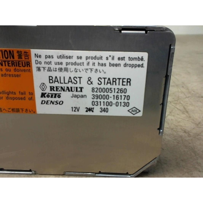Boitier xenon RENAULT VEL SATIS PHASE 1 d’occasion