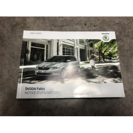 Notice d'utilisation SKODA FABIA 2 PHASE 2 d’occasion