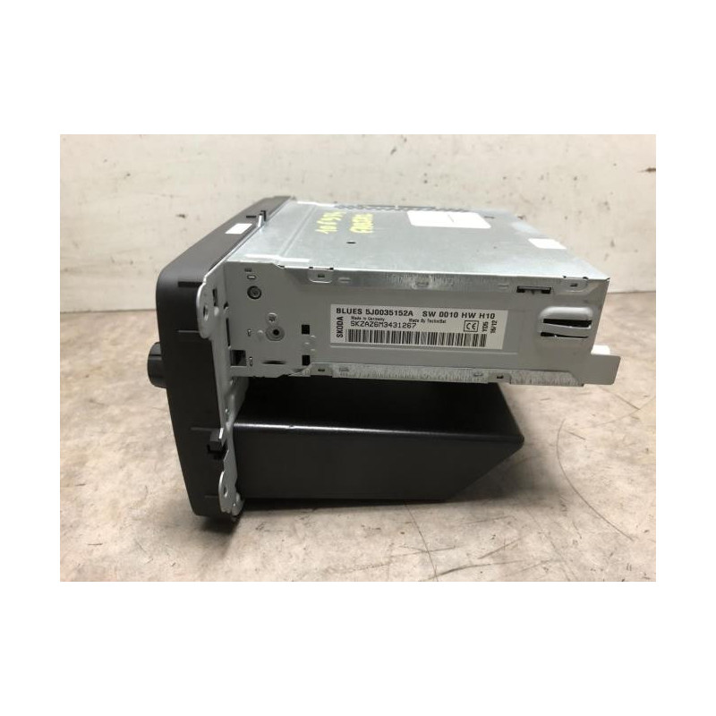 Autoradio d'origine SKODA FABIA 2 PHASE 2 d’occasion