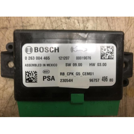 Boitier d'aide au stationnement PEUGEOT 208 1 PHASE 1 d’occasion