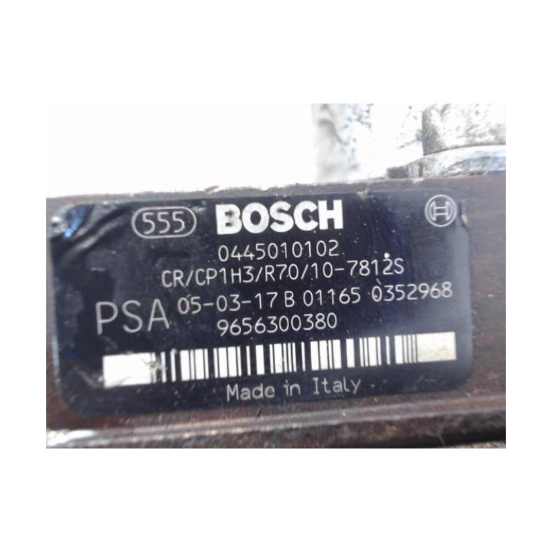Pompe haute pression PEUGEOT 307 PHASE 2 d’occasion