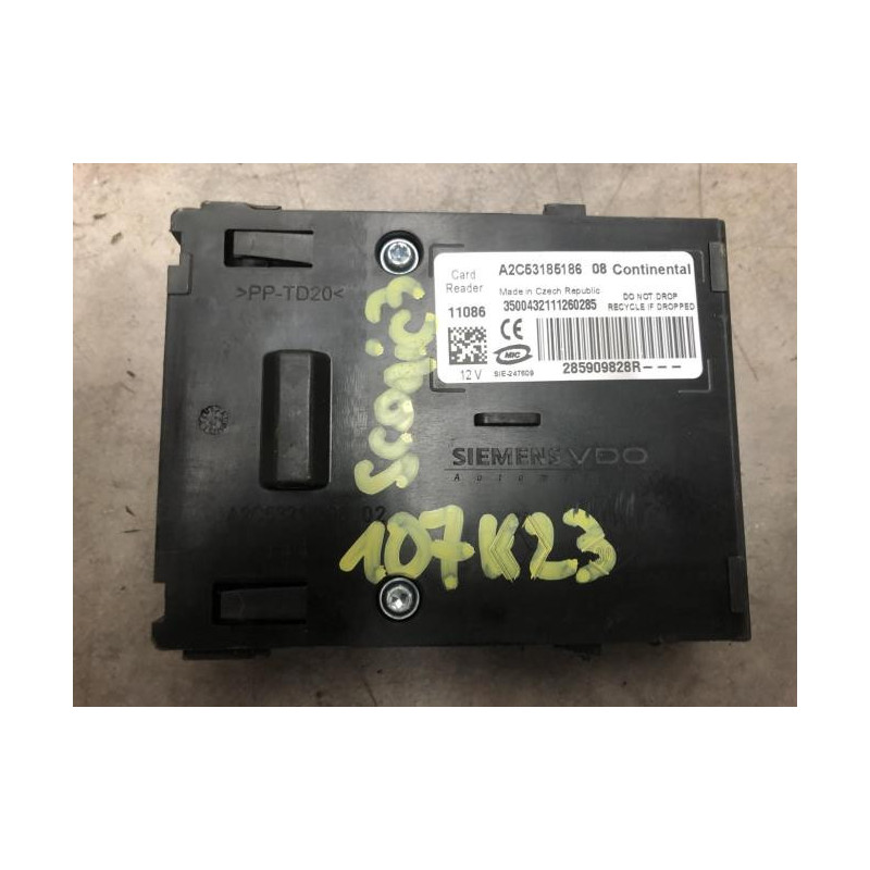 Lecteur de carte (neiman) RENAULT GRAND SCENIC 3 PHASE 1 d’occasion