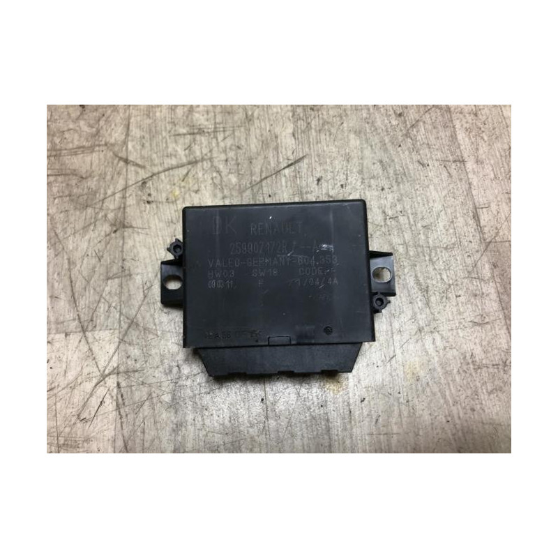 Boitier d'aide au stationnement RENAULT GRAND SCENIC 3 PHASE 1 d’occasion