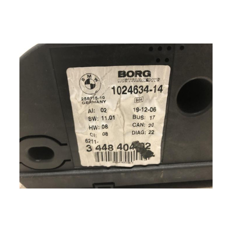 Compteur BMW X3 E83 PHASE 2 d’occasion