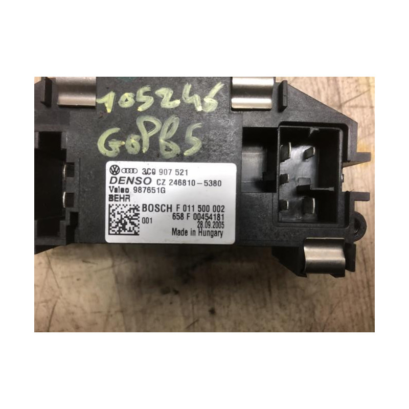 Resistance chauffage VOLKSWAGEN GOLF 5 d’occasion