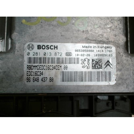 Calculateur moteur PEUGEOT 207 PHASE 2 d’occasion