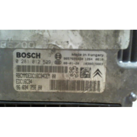 Calculateur moteur PEUGEOT 207 PHASE 1 d’occasion