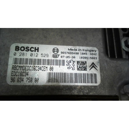 Calculateur moteur PEUGEOT 207 PHASE 1 d’occasion
