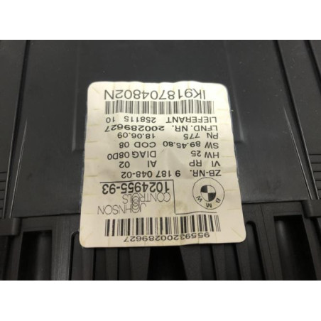 Compteur BMW SERIE 1 E87 PHASE 2 d’occasion