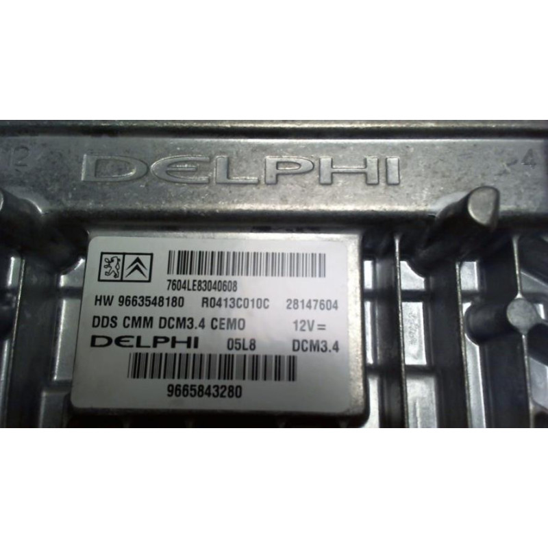 Calculateur moteur CITROEN C5 2 BREAK d’occasion