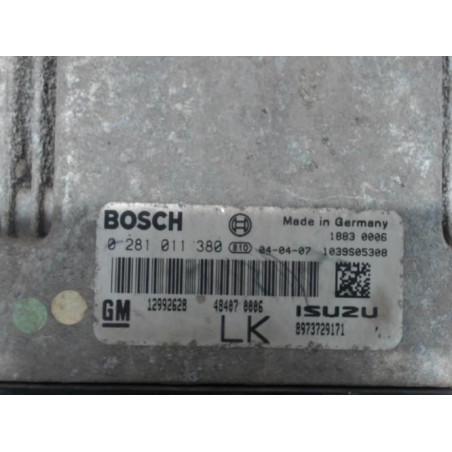 Calculateur moteur OPEL ASTRA H PHASE 1 d’occasion