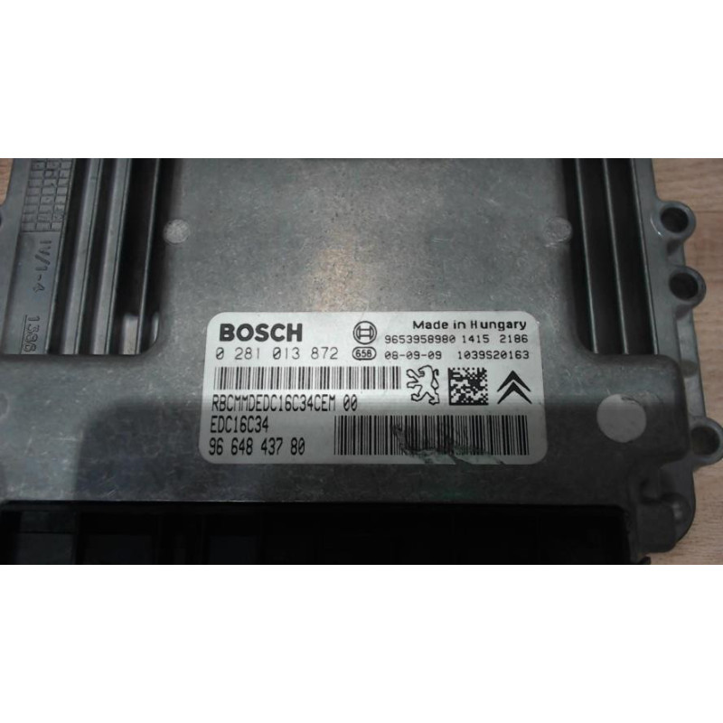 Calculateur moteur PEUGEOT 308 1 PHASE 1 d’occasion