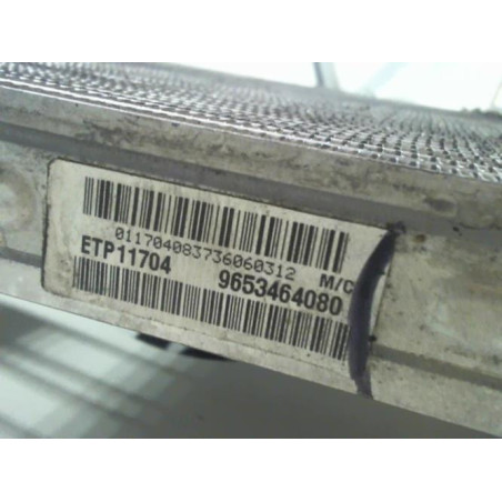 Radiateur eau CITROEN C5 1 PHASE 2 d’occasion