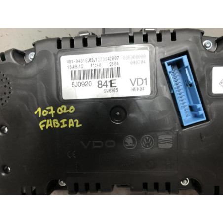 Compteur SKODA FABIA 2 PHASE 2 d’occasion