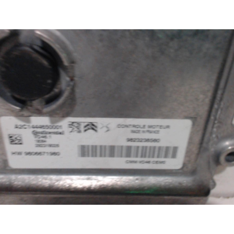 Calculateur moteur CITROEN C4 2 PHASE 2 d’occasion
