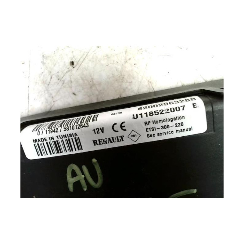 Boitier servitude moteur (BSM) DACIA LOGAN MCV 1 PHASE 1 BREAK d’occasion