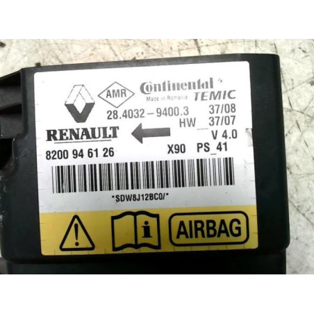 Boitier air bag DACIA LOGAN MCV 1 PHASE 1 BREAK d’occasion