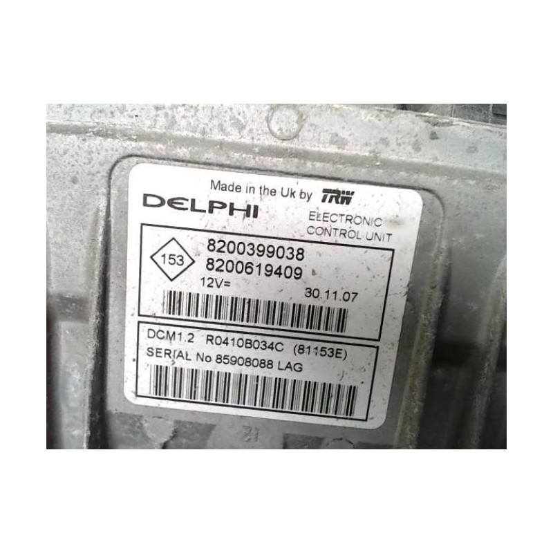 Calculateur moteur NISSAN NOTE 1 PHASE 1 d’occasion