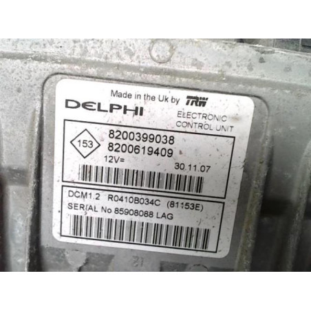 Calculateur moteur NISSAN NOTE 1 PHASE 1 d’occasion