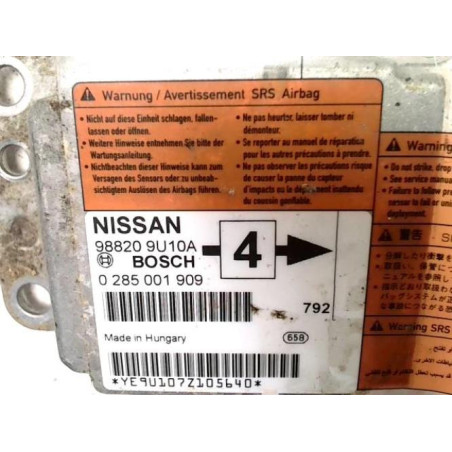 Boitier air bag NISSAN NOTE 1 PHASE 1 d’occasion