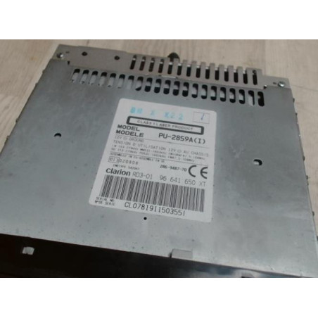 Autoradio d'origine CITROEN XSARA PICASSO PHASE 2 d’occasion