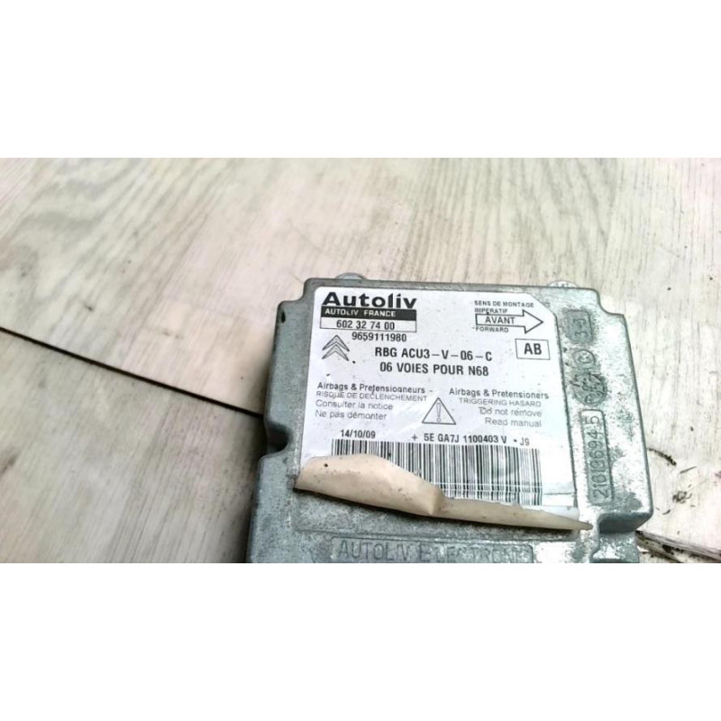 Boitier air bag CITROEN XSARA PICASSO PHASE 2 d’occasion