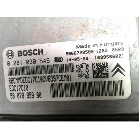 Calculateur moteur PEUGEOT 208 1 PHASE 1 d’occasion