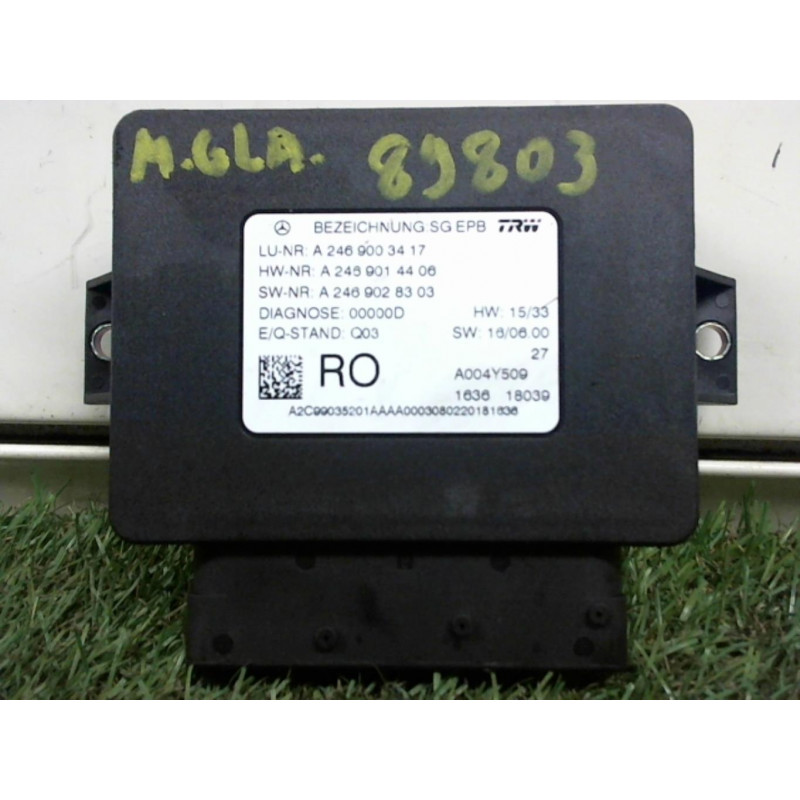 Boitier d'aide au stationnement MERCEDES CLASSE GLA (X156) d’occasion